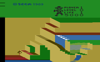 Congo Bongo screenshot 3 for Colecovision